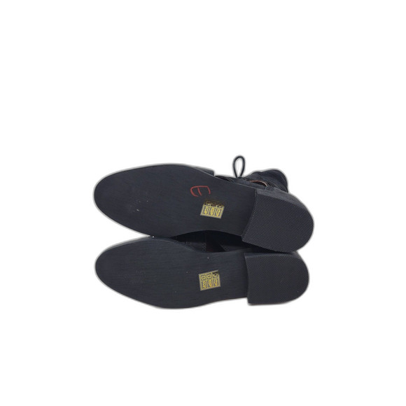 Jeffrey Campbell Slashd Cap Black Chrome Sandal Boots - Picture 6 of 9